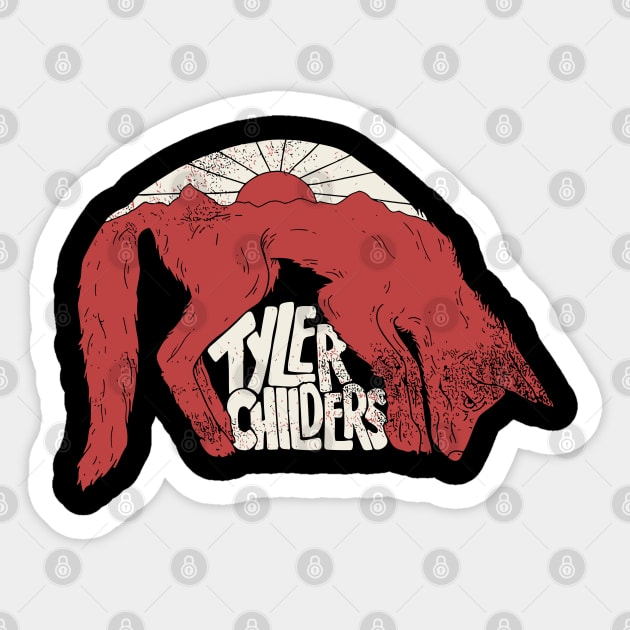 Tyler Childers II Sticker by Arestration